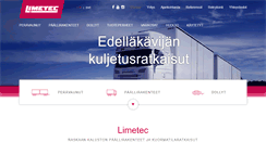 Desktop Screenshot of limetec.fi