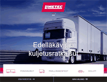 Tablet Screenshot of limetec.fi